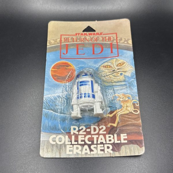 Star Wars Vintage R2-D2 Collectable Eraser 1983 Return of the Jedi NEW