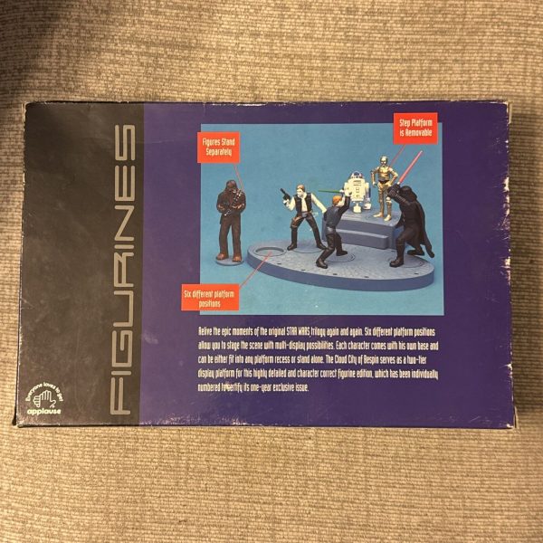 VTG Star Wars 1995 Classic Collectors Series Figurines Set of 6 Applause Toys