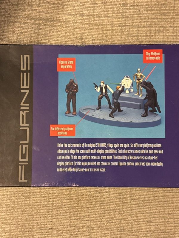 VTG Star Wars 1995 Classic Collectors Series Figurines Set of 6 Applause Toys