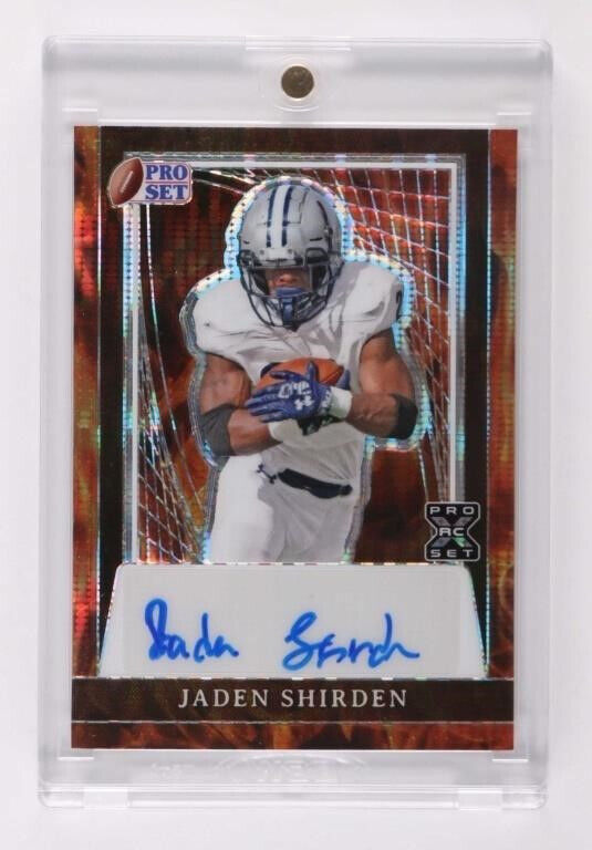 2024 Leaf Pro Set Jaden Shirden Auto Orange 1/1