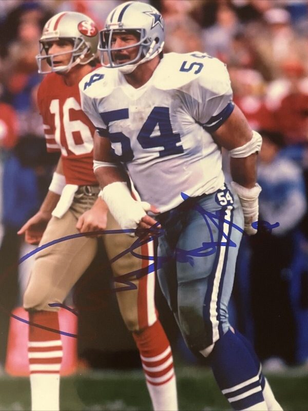 DALLAS COWBOYS RANDY WHITE SIGNED 8x10 PHOTO JSA Witness COA