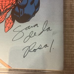 The Amazing Spider-Man #352 CBCS Art Sketch Signed Autograph