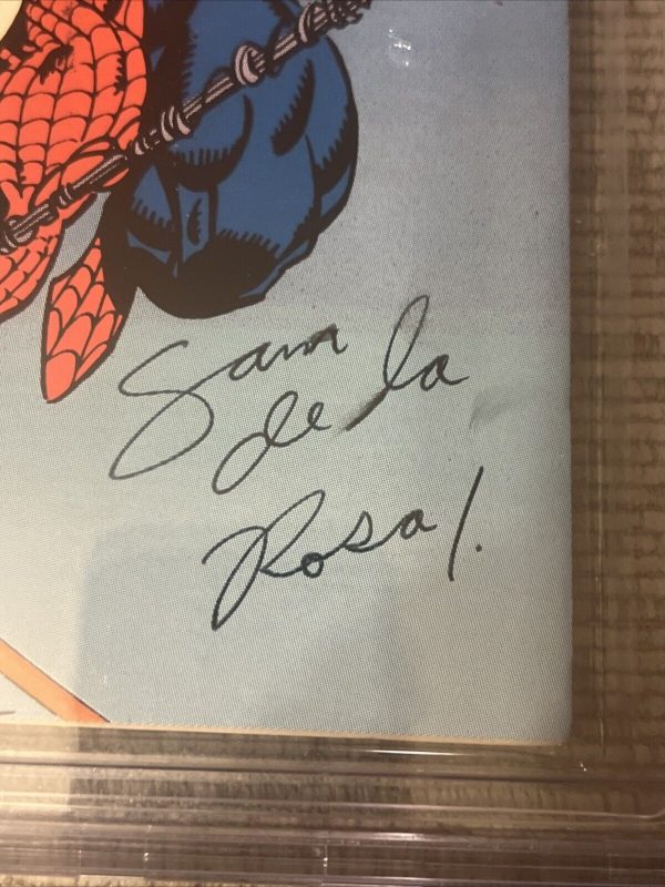 The Amazing Spider-Man #352 CBCS Art Sketch Signed Autograph