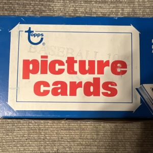 1989 Topps Baseball Picture Cards 500-Count Vending Pack Box~New!