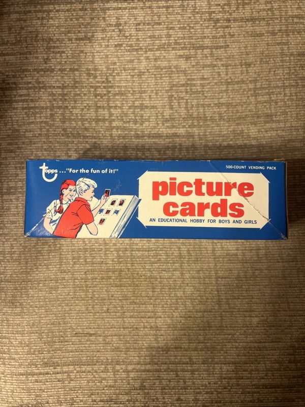 1989 Topps Baseball Picture Cards 500-Count Vending Pack Box~New!
