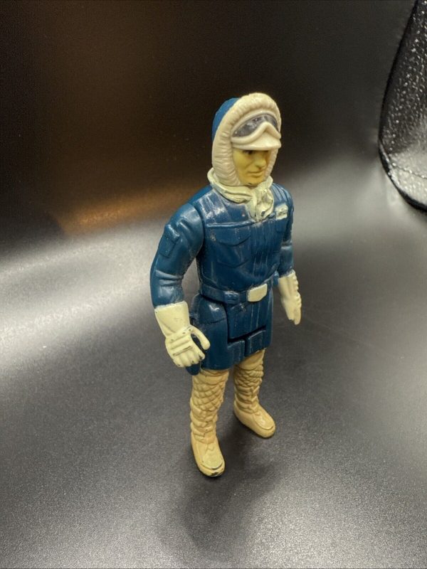 VINTAGE STAR WARS HANS SOLO HOTH 3 .75 INCH ACTION FIGURE KENNER 1980