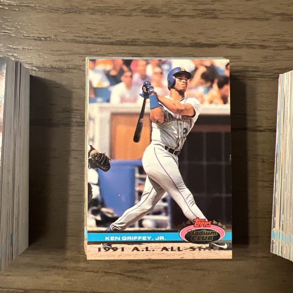 1991 Stadium Club Complete Stadium Set (1-200), Griffey, Ripken, Ramirez RC++