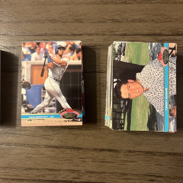 1991 Stadium Club Complete Stadium Set (1-200), Griffey, Ripken, Ramirez RC++