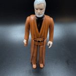 Ben Obi-Wan Kenobi Star Wars Vintage 1977 grey hair Kenner Hong Kong Figure