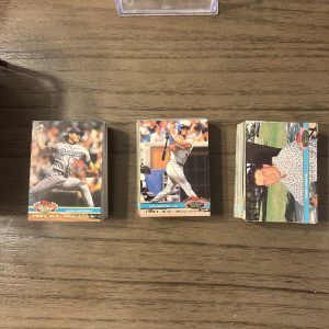 1991 Stadium Club Complete Stadium Set (1-200), Griffey, Ripken, Ramirez RC++