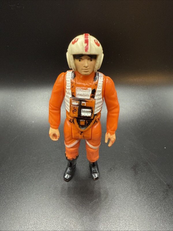 VINTAGE 1978 KENNER STAR WARS LUKE SKYWALKER X-WING PILOT ACTION FIGURE HK COO