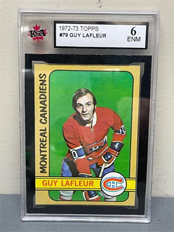 1972-73 Topps Guy Lafleur 2nd Year KSA 6.0 #79