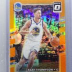 2017-18 Panini Donruss Optic Orange Prizm /199 Klay Thompson #49 NM-MT