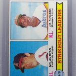 1979 Topps 1978 Strikeout Leaders Nolan Ryan and JR Richard #6