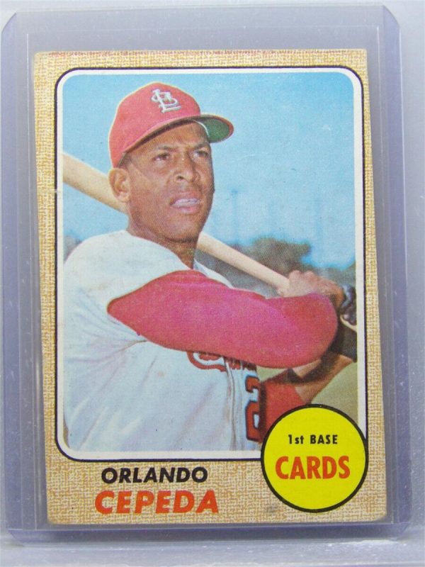 1968 Topps #200 Orlando Cepeda GDVG