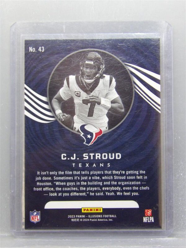 2023 Panini Illusions - #43 C.J. Stroud (RC) Houston Texans
