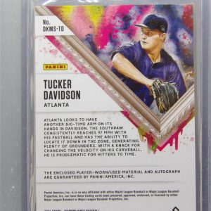 Panini - 2021 Diamond Kings DKMS-TD Jersey Auto Tucker Davidson