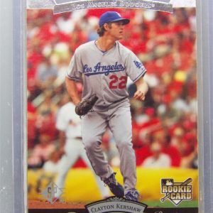 2008 Upper Deck SP Clayton Kershaw #187 Rookie RC Top Prospects Die Cut