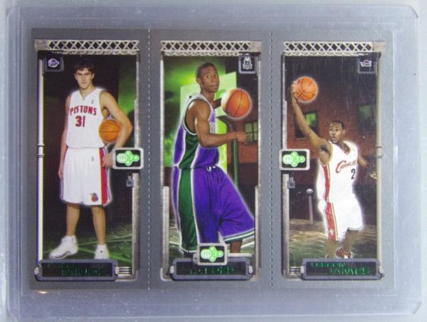 2003-04 TOPPS M3 LEBRON JAMES T.J. FORD DARKO MILICIC ROOKIE CARD RC Clean