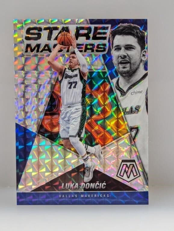 Luka Doncic 2021-22 Panini Mosaic - Stare Masters Prizm Dallas Mavericks #11 SP