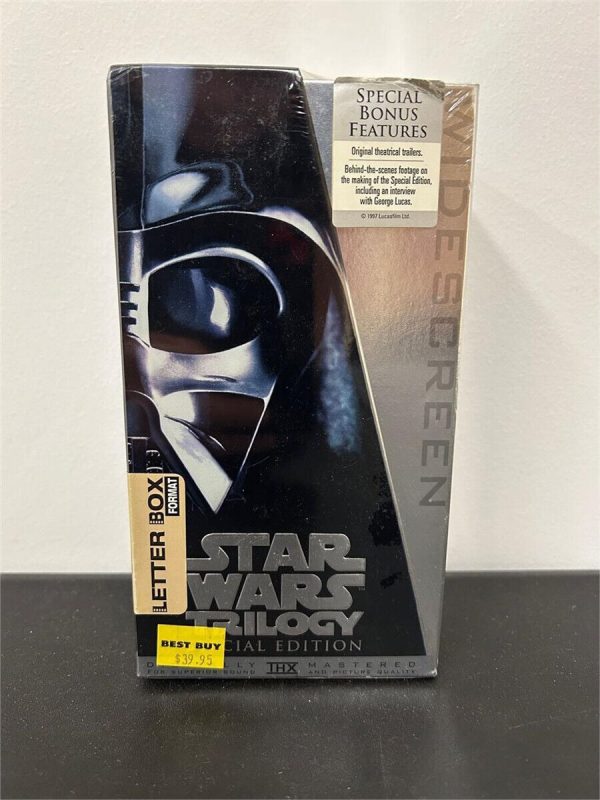 Star Wars Trilogy (VHS, Special Edition Platinum Widescreen Edition) New, Sealed