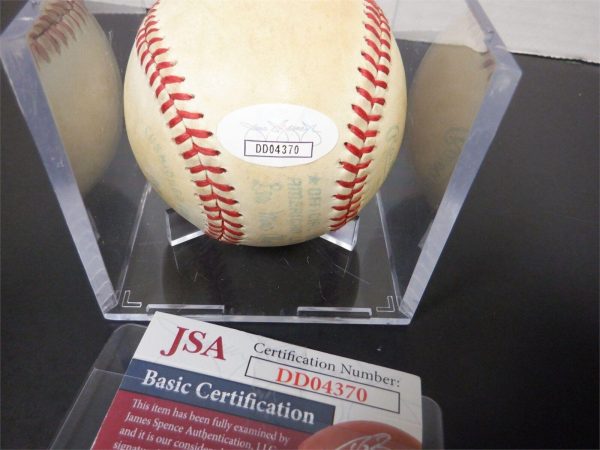 Reggie Jackson Signed Autographed Major League Baseball NY Yankees JSA COA