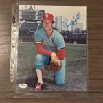 Jim Kaat JSA Signed 8x10 Photo Autograph Cardinals