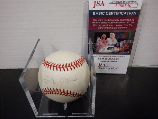 Stan Musial HOF St Louis Cardinals Signed Offical MLB Baseball AUTO JSA COA