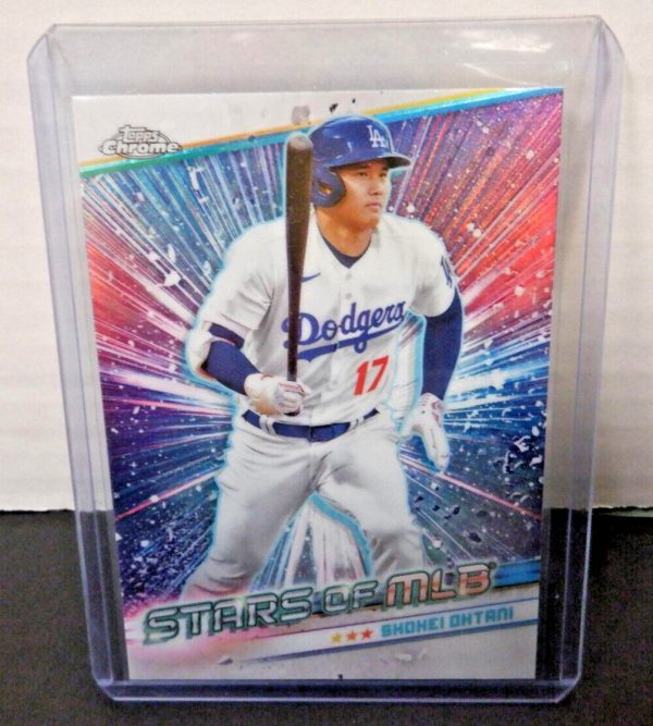 2024 Topps Chrome - Shohei Ohtani Stars Of The MLB Los Angeles Dodgers #CSMLB-55