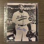 LEON DAY SIGNED 8X10 WITH JSA COA - NEGRO LEAGUER - HOF