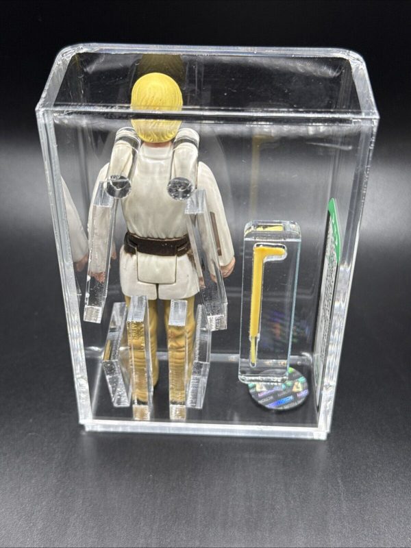 Vintage Kenner Star Wars Loose HK Luke Sykwalker Blonde Hair / Dark Pants AFA 75