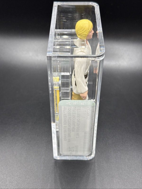 Vintage Kenner Star Wars Loose HK Luke Sykwalker Blonde Hair / Dark Pants AFA 75