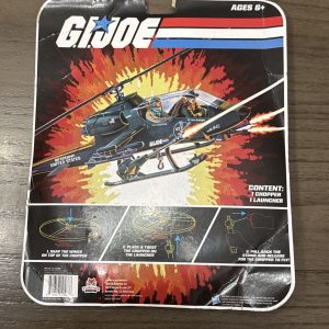 GI Joe FLYING Chopper Helicopter & Pull String Launcher New