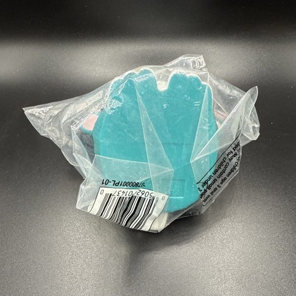 1998 McDonalds Happy Meal Teal Furby White Hair Sealed Original Bag