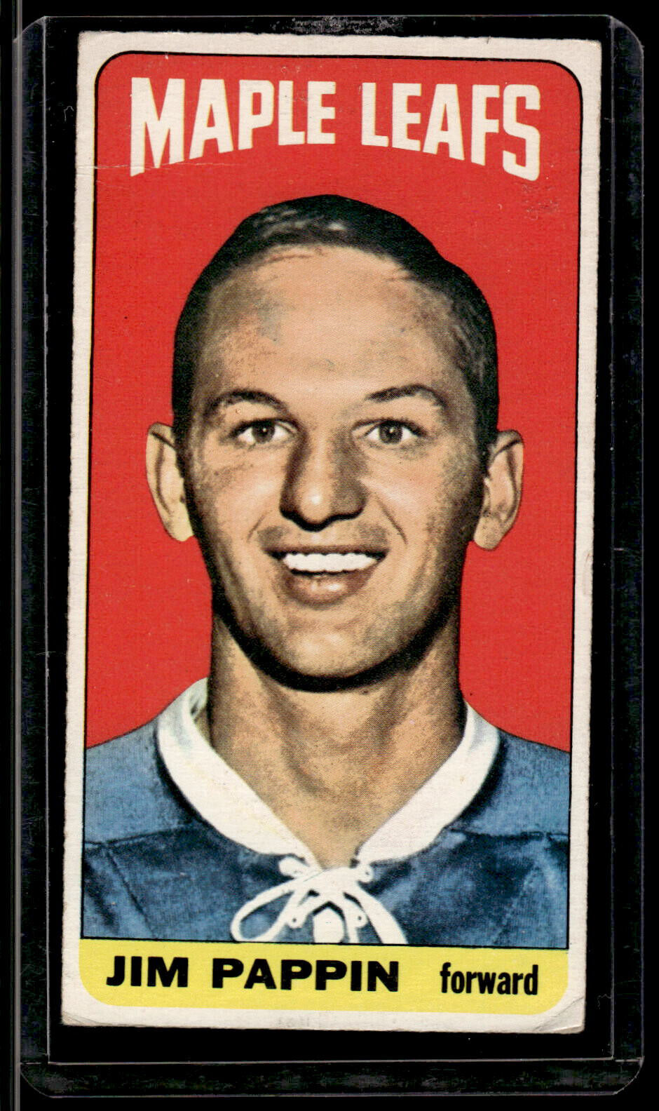 Tall Boy Sale 1964 Topps Hockey 64 Jim Pappin high number RC Rookie Card