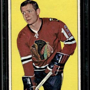 1964-65 TOPPS TALL HOCKEY #30 JOHN MCKENZIE VG-EX CHICAGO BLACK HAWKS Card