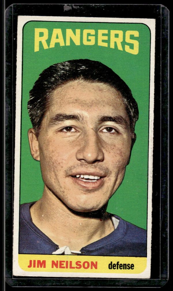 JIM NEILSON 1964-65 Topps Tall Boys #103 New York Rangers EX-NM