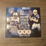 Indianapolis Colts 2005 Medallion Booklet Indystar No Coins Book Only