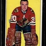 1964-65 Topps Hockey #22 Denis DeJordy Chicago Blackhawks