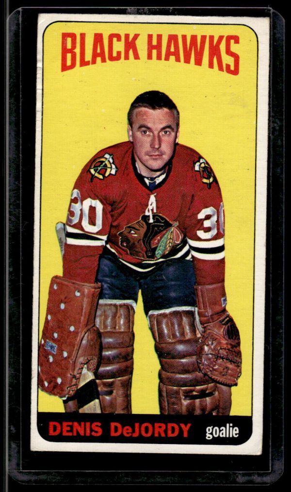 1964-65 Topps Hockey #22 Denis DeJordy Chicago Blackhawks