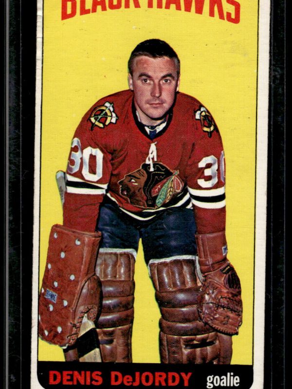 1964-65 Topps Hockey #22 Denis DeJordy Chicago Blackhawks