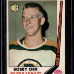 Bobby Orr 1969-1970 O-Pee-Chee #24 Hockey card EX