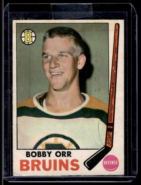 Bobby Orr 1969-1970 O-Pee-Chee #24 Hockey card EX