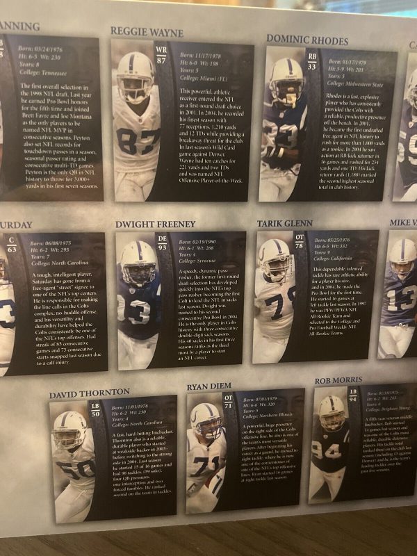 Indianapolis Colts 2005 Medallion Booklet Indystar No Coins Book Only
