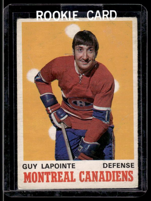 1970-71 OPC 177 Guy Lapointe Montreal Canadiens! ROOKIE! EX *SET BREAK*