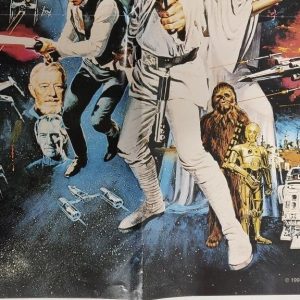 1997 Original Star Wars Movie Poster 20x14 Inches RARE!