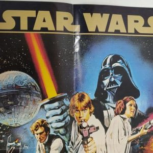 1997 Original Star Wars Movie Poster 20x14 Inches RARE!