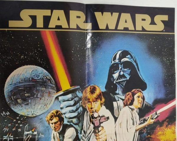 1997 Original Star Wars Movie Poster 20x14 Inches RARE!