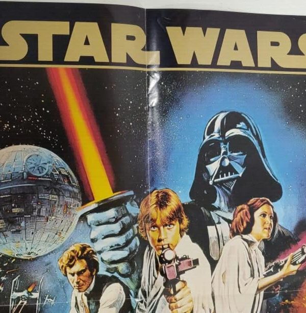 1997 Original Star Wars Movie Poster 20x14 Inches RARE!