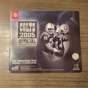Indianapolis Colts 2005 Medallion Booklet Indystar No Coins Book Only